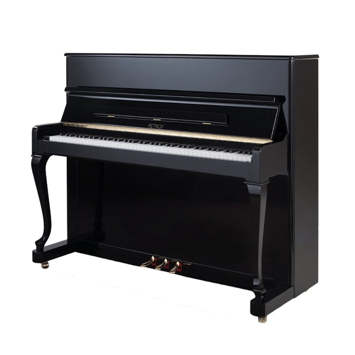 petrof piano 118 d1 zwart