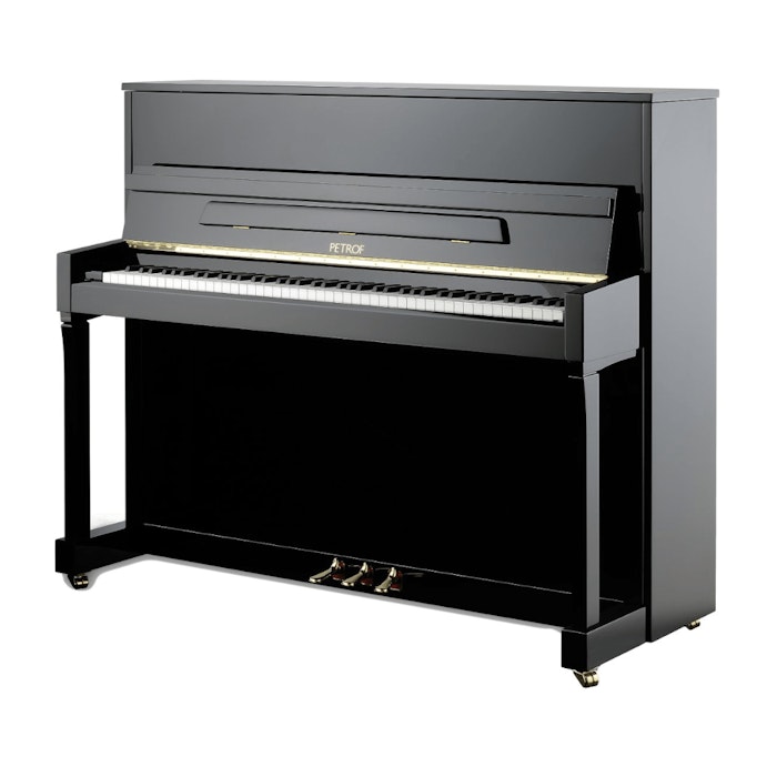 petrof piano 122 n2 zwart