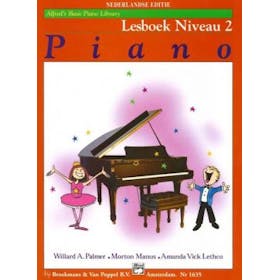 Alfred's Basic Piano Library Lesboek Niveau 2 