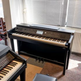 Yamaha Clavinova CVP-605 BW digitale piano  