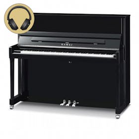 Kawai K-300 ATX4 E/P chroom silent piano 