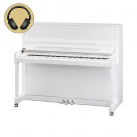 Kawai K-300 AURES2 WH/P chroom silent piano 