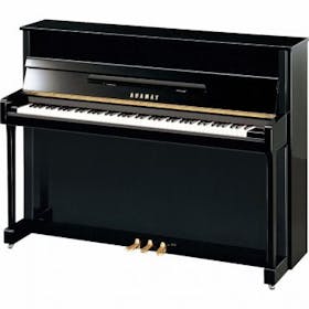 Yamaha B2E PE messing piano (zwart hoogglans) 