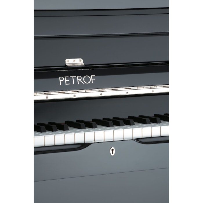 Petrof P 118 M1 801 chroom piano 