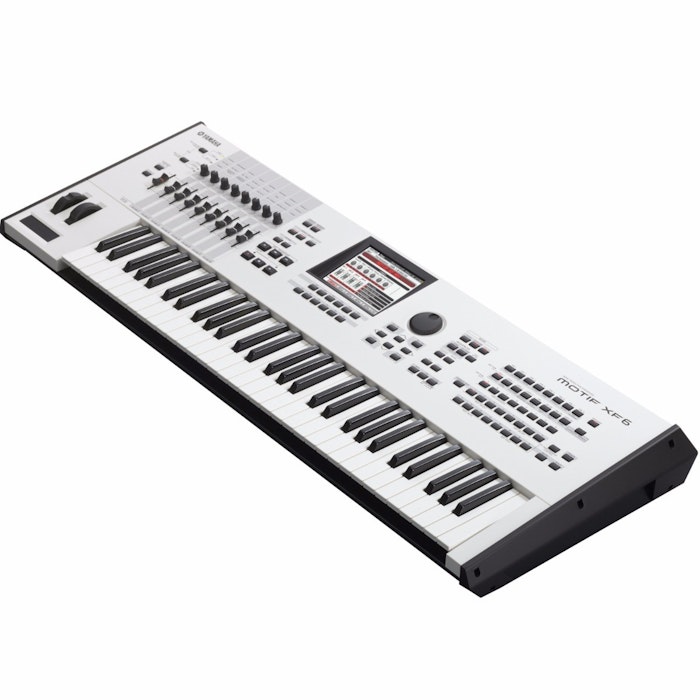 Yamaha Motif XF6 WH synthesizer 