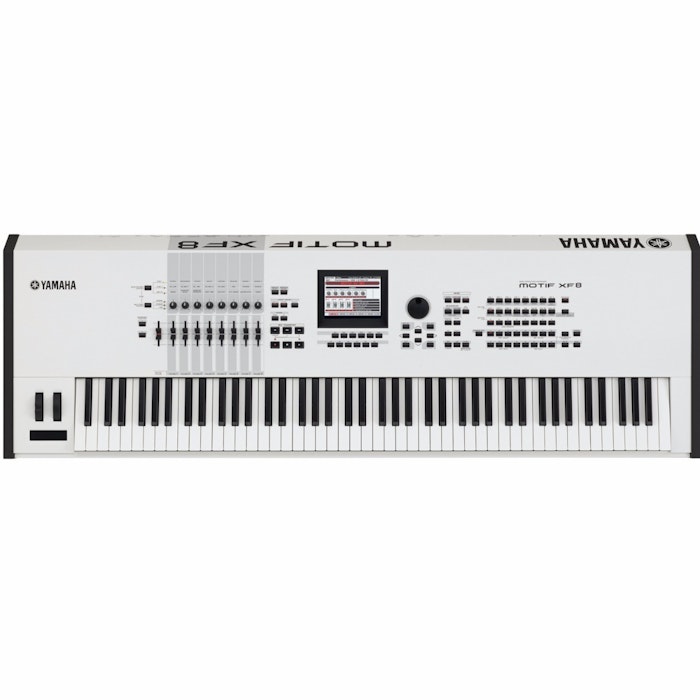 Yamaha Motif XF8 WH synthesizer 