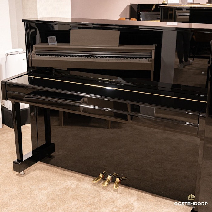 Yamaha B3E PE messing piano (zwart hoogglans) 
