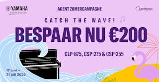 Zomeractie: 200,- korting op Yamaha Clavinova digitale piano’s